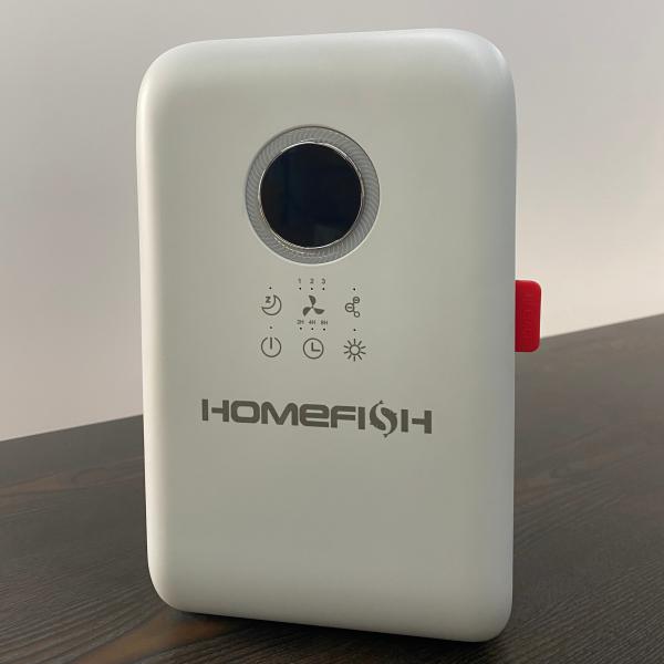 HOMEFISH Hepa Filter Household Air Purifier Ion Humidifier 400ml