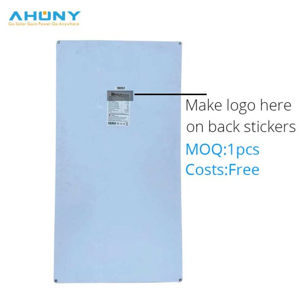 100w Semi Flex Painéis solares flexíveis kit solarmodular autocaravana bicicleta elétrica PV painel solar de barco marítimo