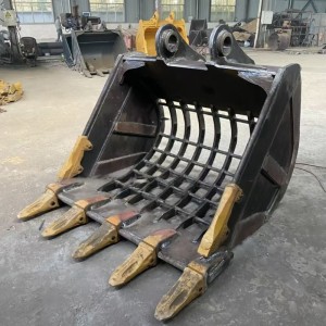 CAT E330 Excavator Screening Bucket Grid Bucket 1.63m3 48-52HRC