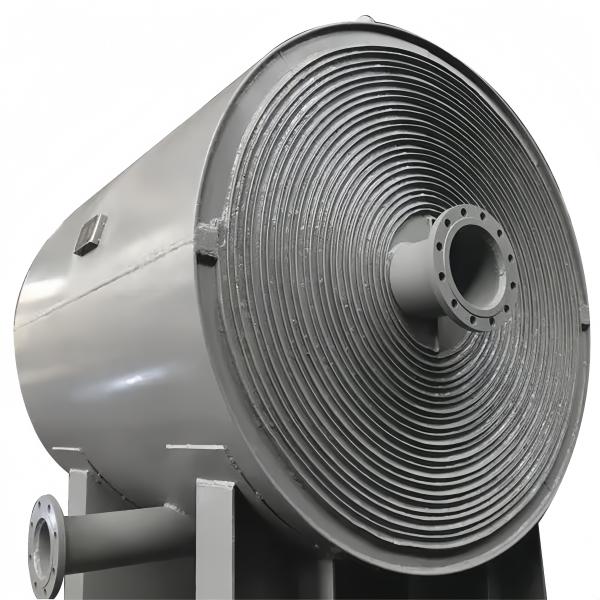 Échangeur de chaleur à plaques spiralées 304/316L 0.5-10 m³ Conception ASME
