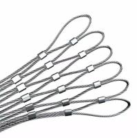 SS 304 316 Stainless Steel Wire Rope Mesh for Zoo Balustrade