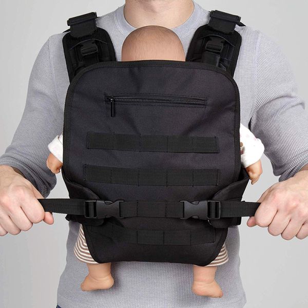 Military Inspired Baby Tactical Carrier For Dads MOLLE / PALS Compatible