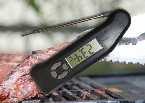 Foldable 1.8mm Fine Tip Probe Digital BBQ Thermometer IP68 Cooking Thermometer