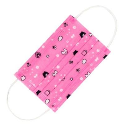 Children Disposable Mouth Mask / Dust Proof Personal Protective Earloop Mask Dresses
