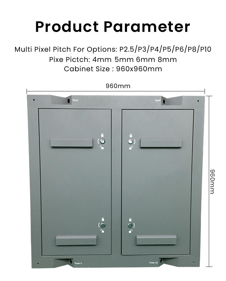 Водостойкий наружный светодиодный дисплей Реклама P10 Гигантский наружный светодиодный видеостенный панель экран цена