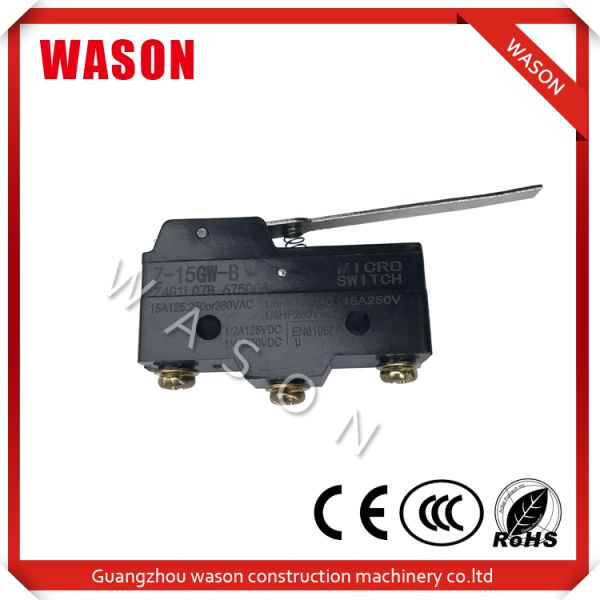 21M801400 21M8-01400 Micro Switch / Hydraulic Lock Switch For Hyundai R60-7 R60-9 Excavator