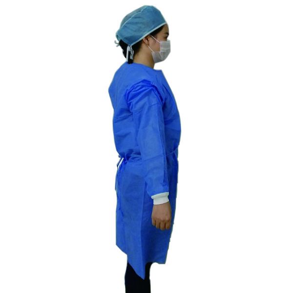 Medical Disposable Isolation Gowns , SMS Reinforced Sterile Protective Wear