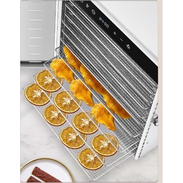 Stainless Steel Fruit Dehydrator Drying Machine Household 20 Tray Food Dehydrator