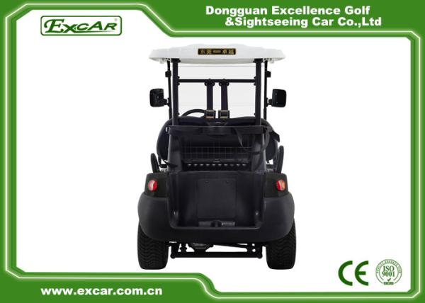 Chave original dos EUA dos carros do golfe de Seat EXCAR do preto de EXCAR para 2 pessoas/bateria Trojan