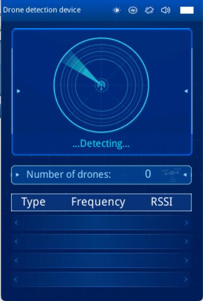 Portable Long Range 3KM Anti Drone Detector