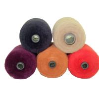 Hilado de nylon de encargo de la piel de la pestaña de la ráfaga de Ping Pong Yarn Soft Warm Pure para la bufanda del suéter