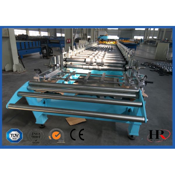Color Coated Steel Roof Panel Forming Machine Large Span For Roof Sheet Making