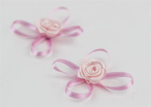 Fancy Craft Ribbon Bows Hair Accessories , Pretty Ribbon Bows Woven