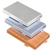 Durable Lightweight Aluminum Wall Panels For Wall / Ceiling Decoration