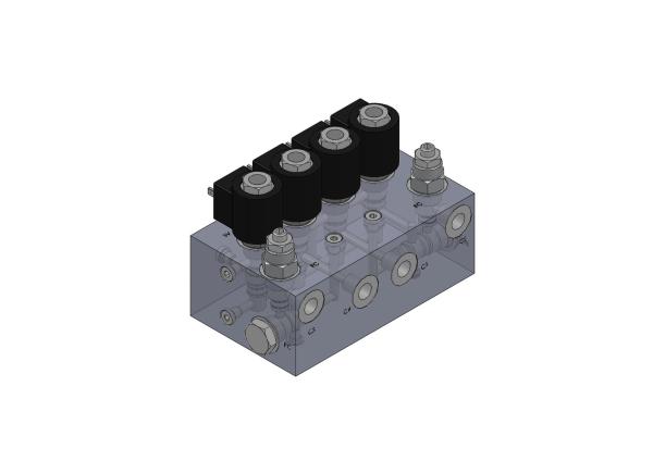 120mm Stainless Steel High Pressure Manifold Blocks