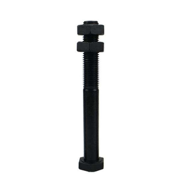 Carbon Steel Track Shoe Bolt Black Oxide With Flat Countersunk Head