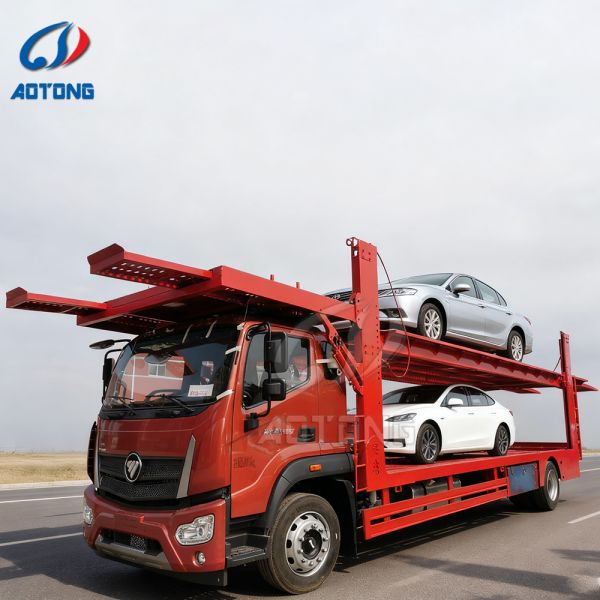 40 Ton 60 Ton Car Hauler Trailer with 10 Cars Transport Capacity and Customized Dimensions