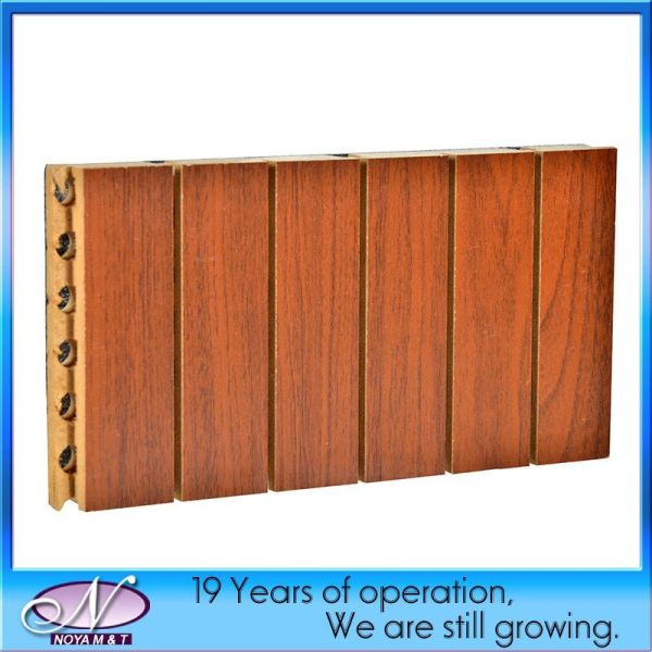 Panneaux acoustiques en bois pour l'isolation acoustique de plafond/mur