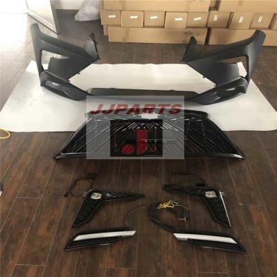 2018 Hilux Revo Parts , Plastic Rocco Front Bumper 12 Months Warranty