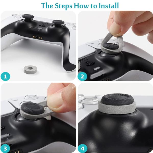 HOXC Ring Aim Assist Precision Target Protector Controller Rings Motion Control Compatible with PS4 PS5 Switch Pro Controller