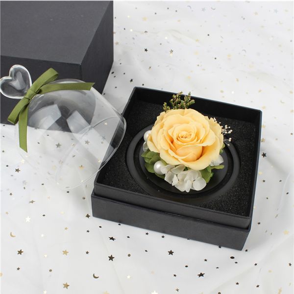 Wedding Home Decorative Preserved Rose Gift Box With Long Saving Time