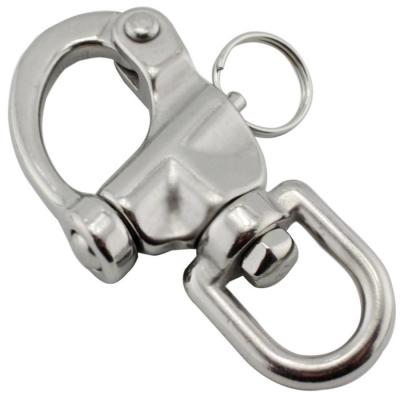 Swivel Snap Shackle Stainless Round Head For Boats Marine And Outdoor