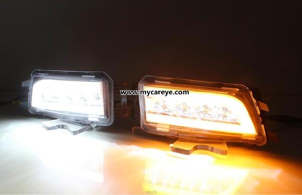VW Volkswagen Passat 2016-2017 DRL LED Daytime driving turn signal Lights