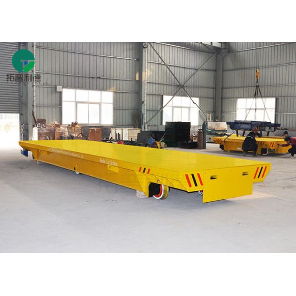 Material handling equipment 15 ton transfer cart battery powered applied in outdoor working site