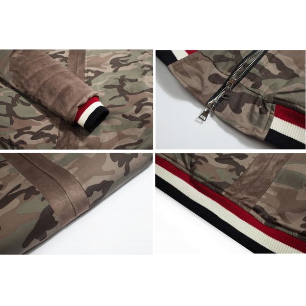 Fashion Mens Plus Size Bomber Jacket , Varsity Style High School Bomber Jacket