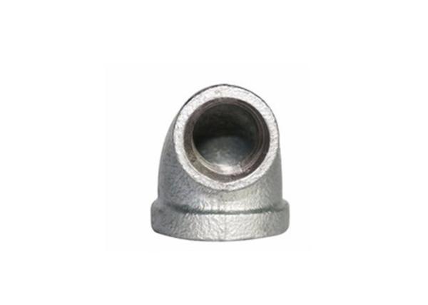 High Strength Malleable Iron Elbow Pipe Fitting 221 Galvanized Side Outlet Elbow