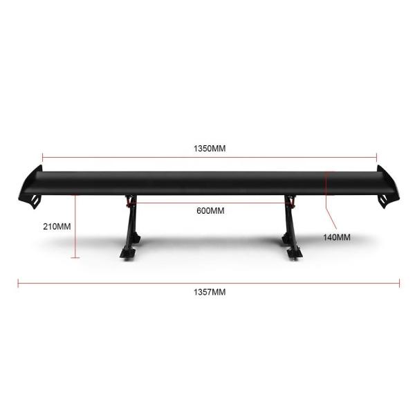 Trunk Rear Tail Spoiler Punchless Car Modified Parts