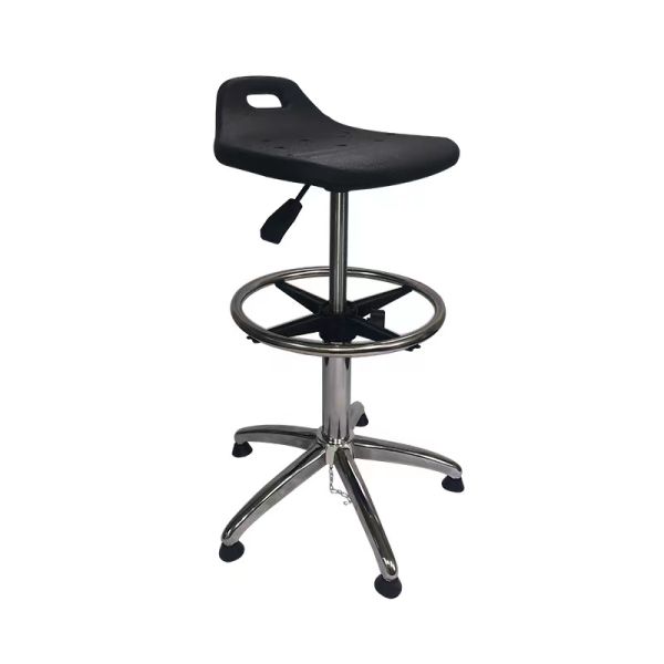 Comfortable Breathable ESD Stool Chair Antistatic School Lab Chair