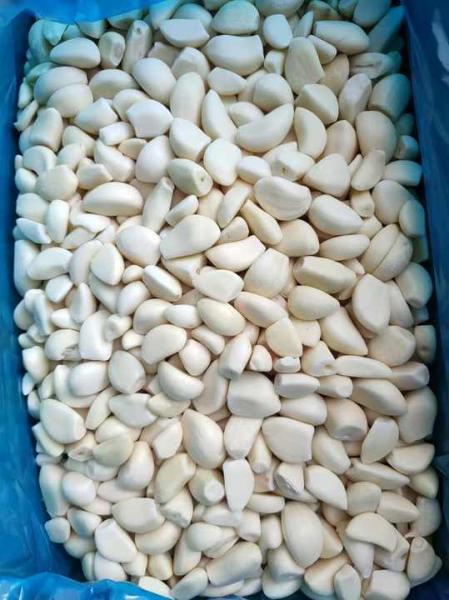 Hot Products Factory Price White Color BRC HACCP Certificates Frozen Vegetables IQF Organic Garlic