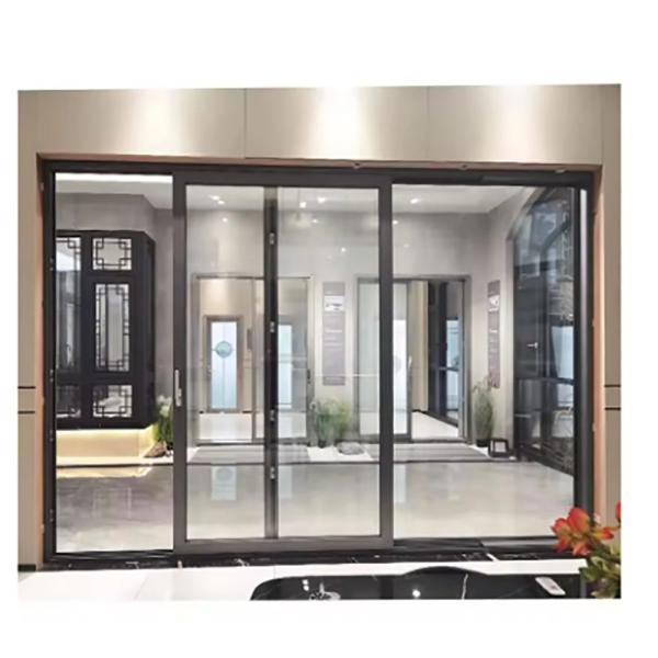 Commercial Aluminum Alloy Waterproof Sliding Doors For Dining Room