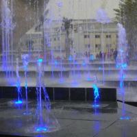 Fontaines de marbre extérieures au sol à eau sèche Danse alternative