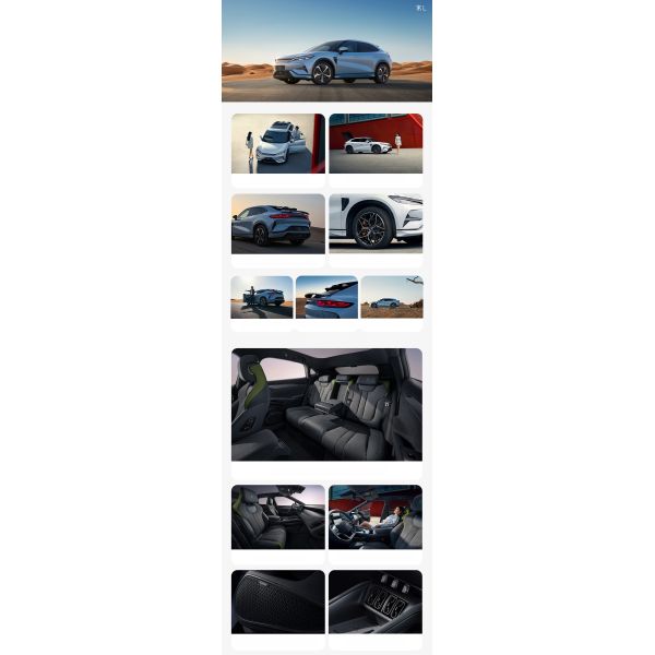 2024 BYD Song L ev Чемпион чисто электрический 4WD Флагманский средний SUV Электрическое транспортное средство Byd Song L