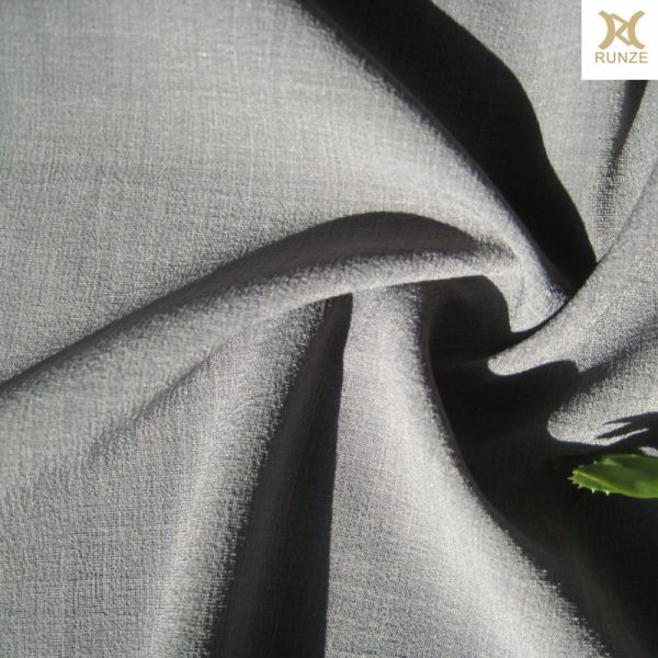 Stretch Polyester Spandex Grey Color Women Clothing Fabric 100D 40D Medium Weight 57/58