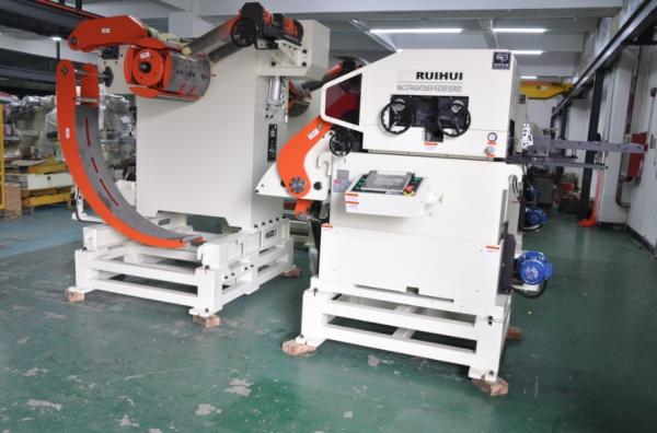 Carimbando o alimentador do Straightener de Uncoiler do perfurador do equipamento para a máquina anulando