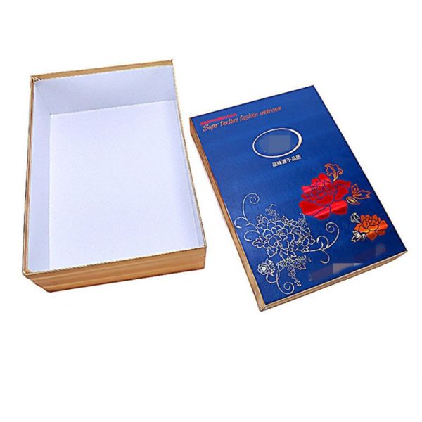 Хандмаде таможня напечатала рифленую коробку для упаковки одежды ботинок