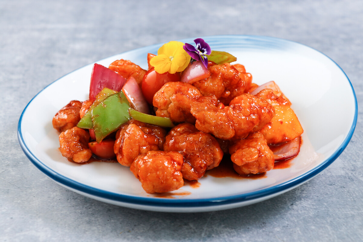 Подгонянная помадка еды вкуса вся и кислая свинина от Mygou