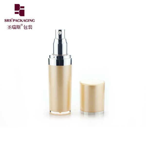 L030 China manufacturer luxury painting color acrylic bottle for lotion