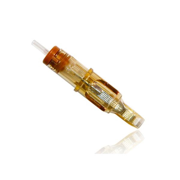 20Pcs/Box Yellow  Cartridge Tattoo Eyebrow  Permanent Makeup Needles