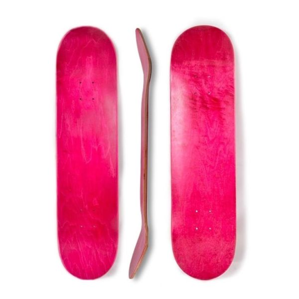 31inch Blue Blank Skateboard Decks OEM 7ply North Maple