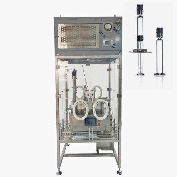 Desktop Syringe Filler with Vacuum System and Laminar Flow Protection