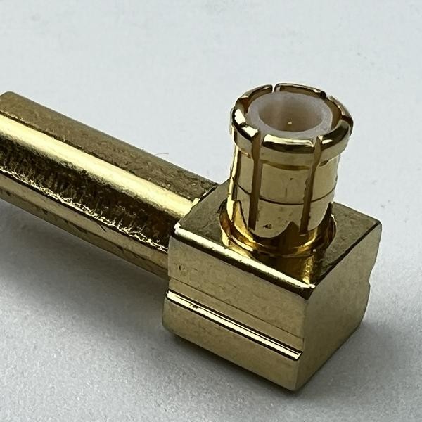 BEXKOM RF Coaxial Connector with Brass Chrome Plated Shell and TPFE Insulator for 1~60 GHz Frequency Applications