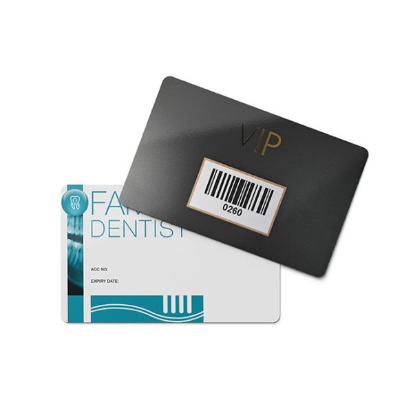 Custom Waterproof Moisture-proof Unbreakable PVC ID Card Blank Membership Card for Jewelry Brands