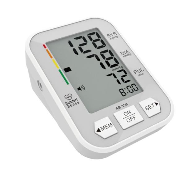280g Portable Arm Blood Pressure Monitors DC 6V Household Digital BP Monitor