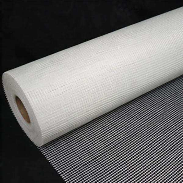 Customizable UV Resistant Fiberglass Mesh Cloth  In White / Black