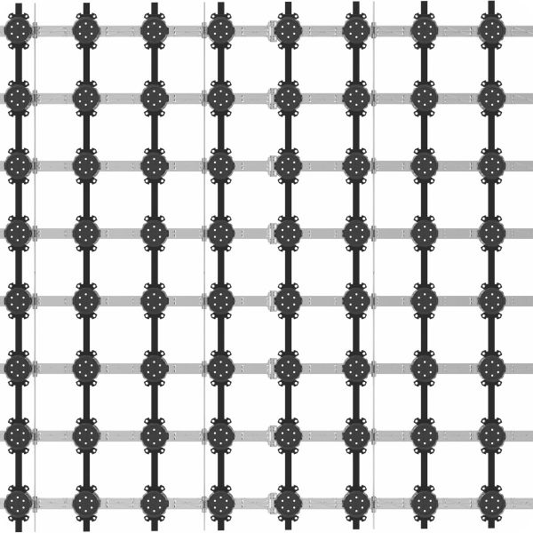 Полноцветный светодиодный сетевой экран большой площади IP68 DMX512 HD Энергосберегающий OEM