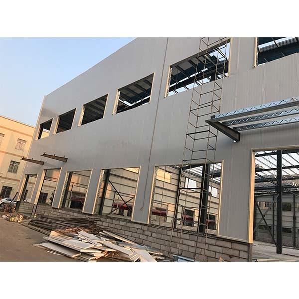 Construction de structures en acier entrepôt industriel centre logistique avec bureau